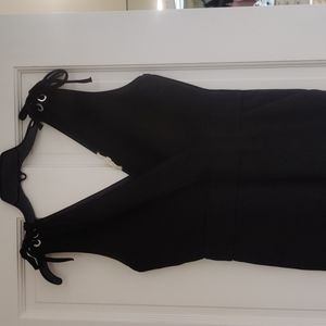 Maje black jumpsuit